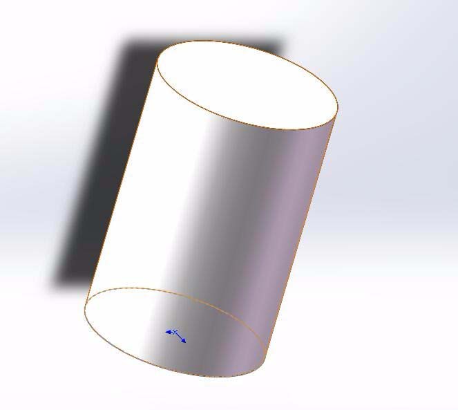 SolidWorks怎么绘制圆柱体? sw画三维图的教