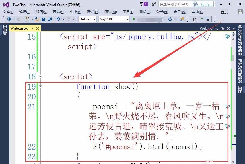 VisualStudio,网页,按钮,显示文本