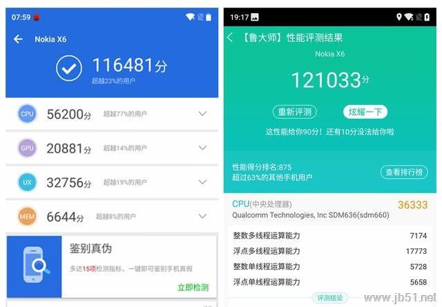 荣耀9青春版和Nokia X6哪个好?诺基亚X6和荣