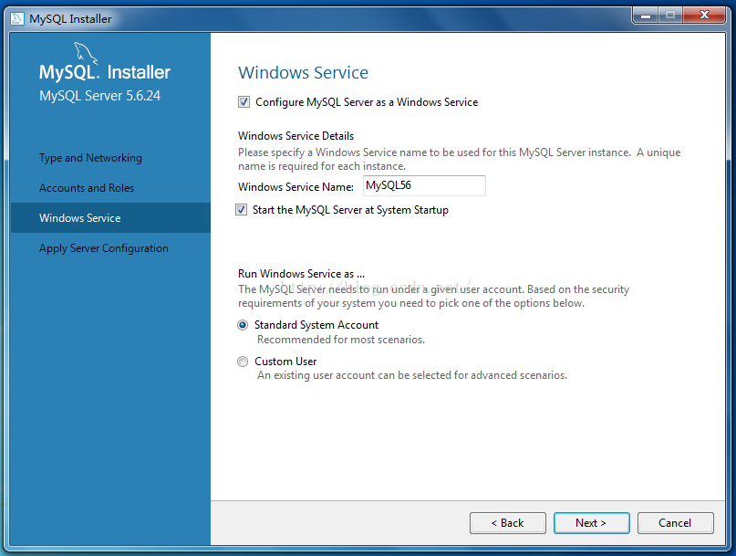 Windows7 64位安装最新版本MySQL服务器的图文教程