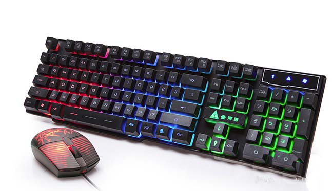 金河田键盘怎么关闭灯光?