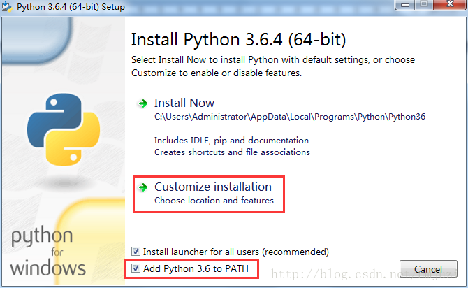 windows下python 3.6.4安装配置图文教程