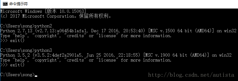 如何安装多版本python python2和python3共存以