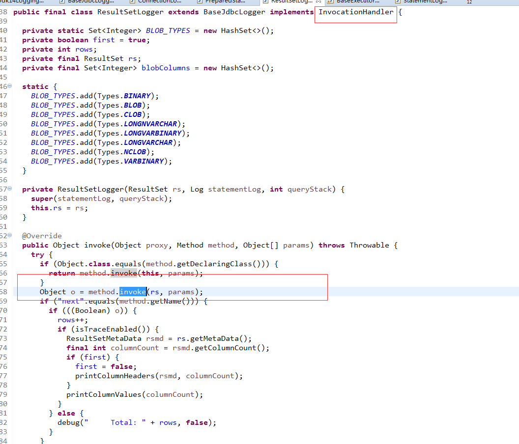 MyBatis源码分析之日志记录详解