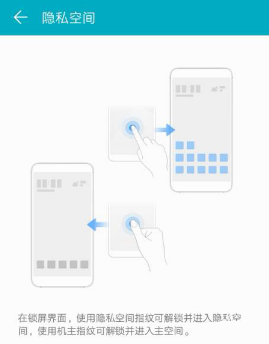 华为荣耀honor10怎么开启隐私空间双系统?