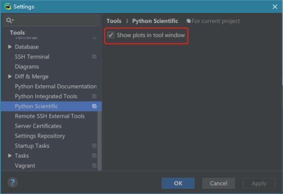 新版Pycharm Matplotlib图像不在弹出独立的显示窗口