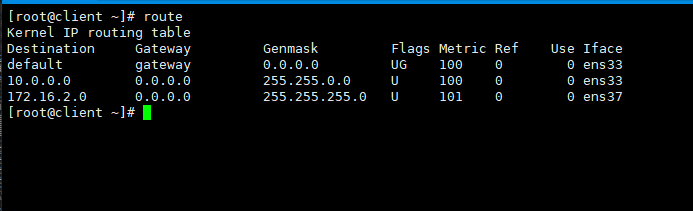 Linux系统,多网卡,路由配置