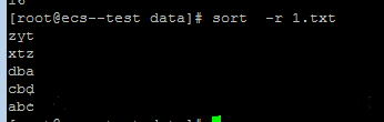 Linux,文本处理命令,sort