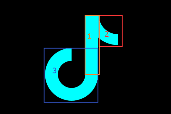 CSS3解析抖音LOGO制作的方法步骤