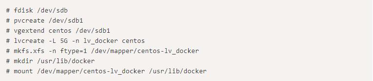 CentOS7使用Docker Overlay2存储驱动