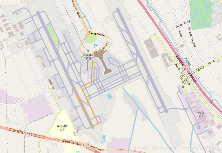 python在openstreetmap地图上绘制路线图的实现