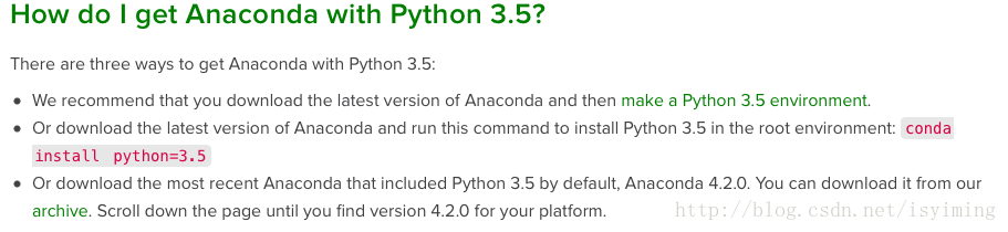 anaconda中更改python版本的方法步骤
