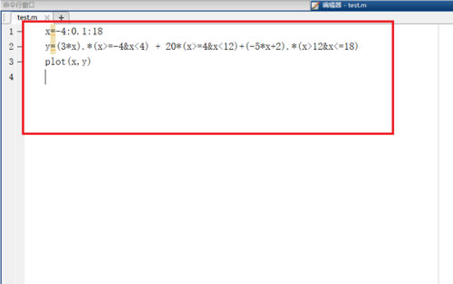 MATLAB如何画分段函数的图像