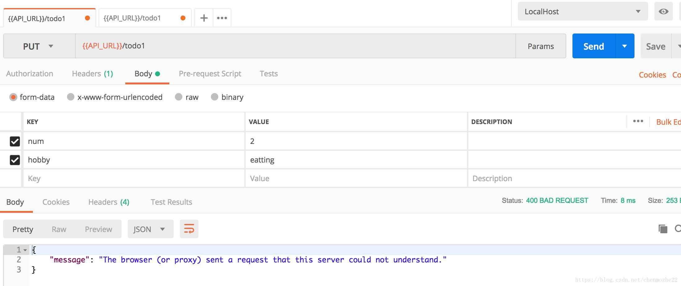 Python中Flask-RESTful编写API接口(小白入门