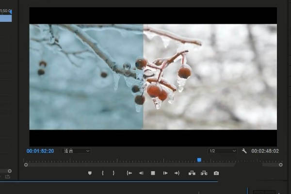 pr怎么制作视频对比效果? pr视频颜色差的制作