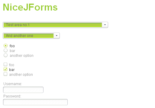 CSS制作的三款漂亮的网页表单