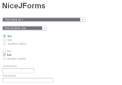 CSS制作的三款漂亮的网页表单
