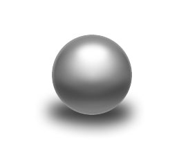 fireworks仿真绘画质感金属球