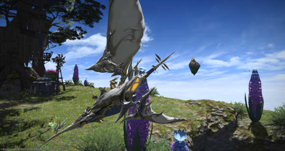 最终幻想14 3.0版本目前可飞行坐骑介绍