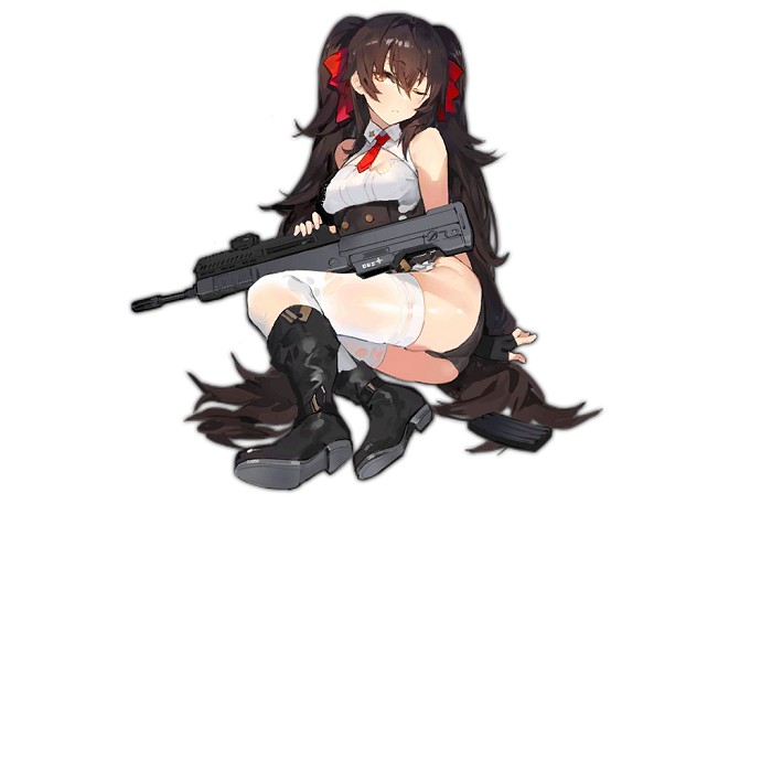 少女前线97式突击步枪立绘展示