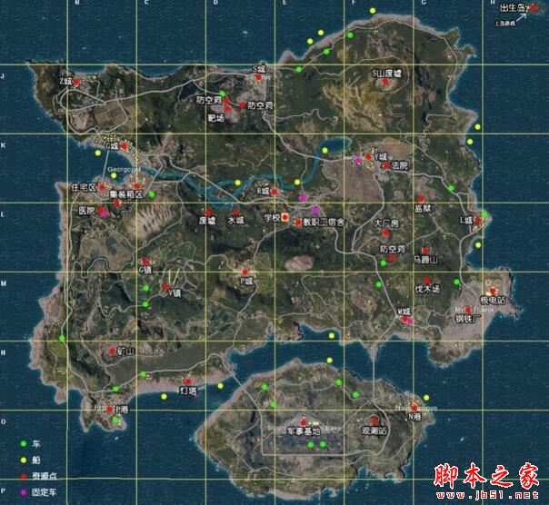 游戏地图资源一览