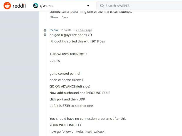 实况足球2019与服务器联机中断怎么办?