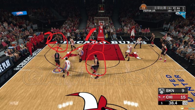 NBA2K19挡拆战术怎么用 挡拆战术新手实用技