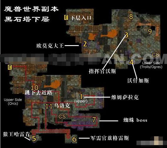 魔兽世界怀旧服黑石塔下层全部boss打法及掉