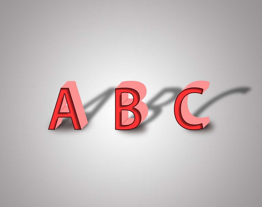 PS怎么快速制作3D立体字体? PS3D字的制作