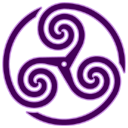 Purple Wheeled Triskelion1